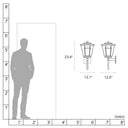 Hubbardton Forge Beacon Hall Large Outdoor Sconce - 304820 