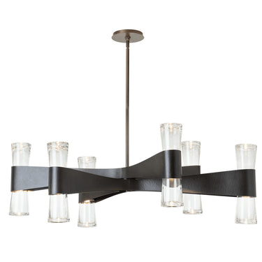 Hubbardton Forge Bellis 6-Arm 12-Light Oval Chandelier - 131009