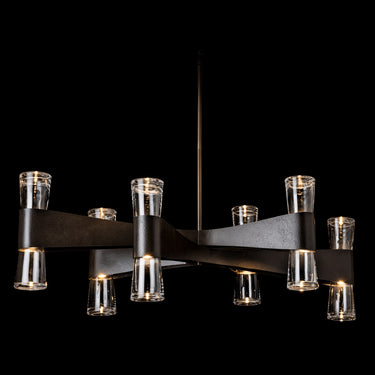 Hubbardton Forge Bellis 6-Arm 12-Light Oval Chandelier - 131009