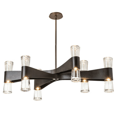 Hubbardton Forge Bellis 6-Arm 12-Light Oval Chandelier - 131009