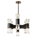 Hubbardton Forge Bellis 6-Arm 12-Light Oval Chandelier - 131009
