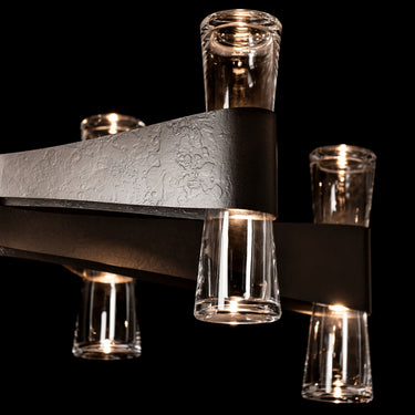 Hubbardton Forge Bellis 6-Arm 12-Light Oval Chandelier - 131009