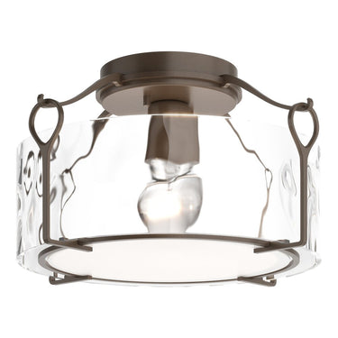 Hubbardton Forge 121142 Bow Medium Semi-Flush