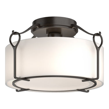 Hubbardton Forge 121142 Bow Medium Semi-Flush