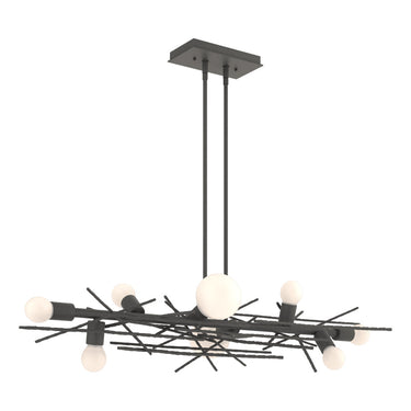 Hubbardton Forge Brindille 8-Light Linear Pendant