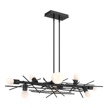 Hubbardton Forge Brindille 8-Light Linear Pendant