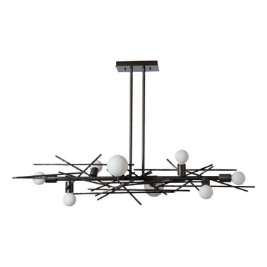 Hubbardton Forge Brindille 8-Light Linear Pendant 2