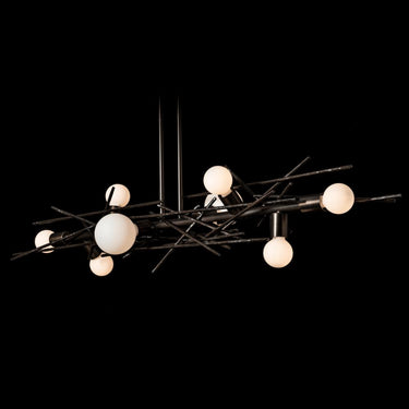 Hubbardton Forge Brindille 8-Light Linear Pendant 5