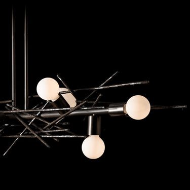 Hubbardton Forge Brindille 8-Light Linear Pendant 6