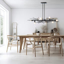 Hubbardton Forge Brindille 8-Light Linear Pendant 9