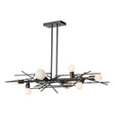 Hubbardton Forge Brindille 8-Light Linear Pendant 