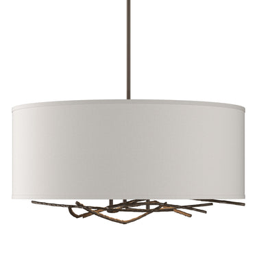 Hubbardton Forge Brindille Drum Shade Pendant