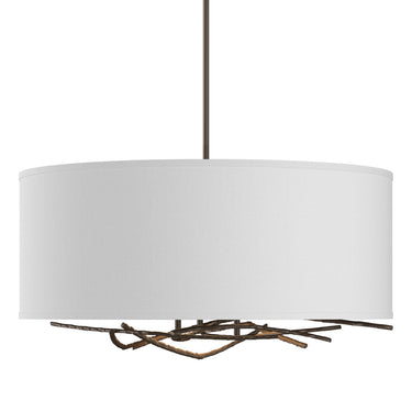 Hubbardton Forge Brindille Drum Shade Pendant