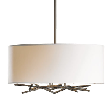 Hubbardton Forge Brindille Drum Shade Pendant