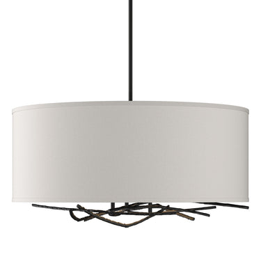 Hubbardton Forge Brindille Drum Shade Pendant