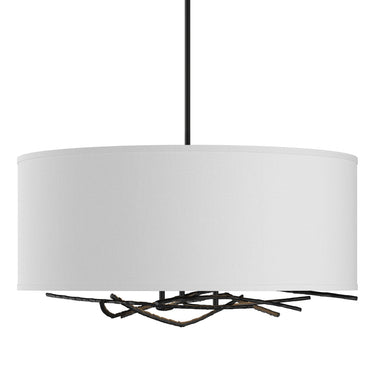 Hubbardton Forge Brindille Drum Shade Pendant