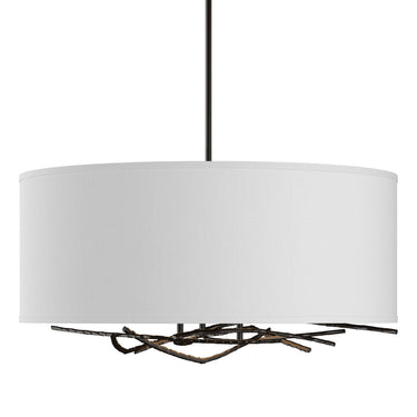 Hubbardton Forge Brindille Drum Shade Pendant