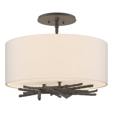 12-7660 Hubbardton Forge Brindille Semi Flush Mount