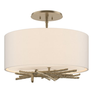 12-7660 Hubbardton Forge Brindille Semi Flush Mount