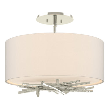 12-7660 Hubbardton Forge Brindille Semi Flush Mount