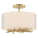 12-7660 Hubbardton Forge Brindille Semi Flush Mount