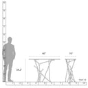 Hubbardton Forge Brindille Wood Top Console Table 8
