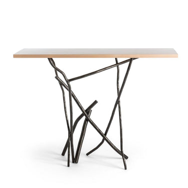 Hubbardton Forge Brindille Wood Top Console Table 1