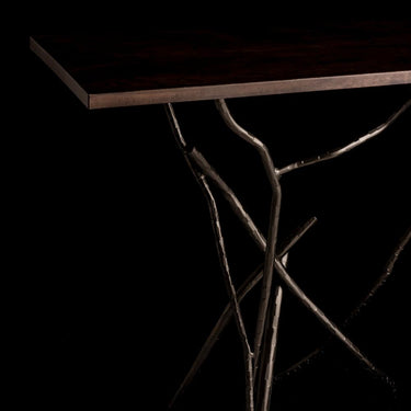Hubbardton Forge Brindille Wood Top Console Table 6