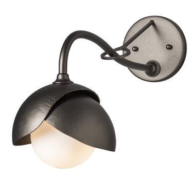 Hubbardton Forge Brooklyn 1-Light Double Shade Long-Arm Sconce - 201377 1