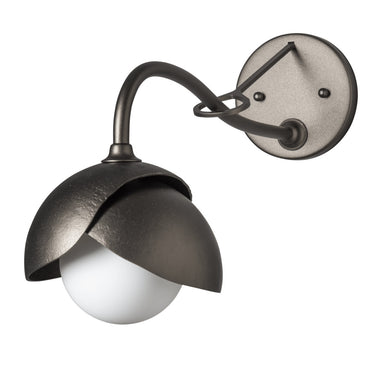 Hubbardton Forge Brooklyn 1-Light Double Shade Long-Arm Sconce - 201377 