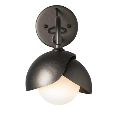Hubbardton Forge Brooklyn 1-Light Double Shade Long-Arm Sconce 2
