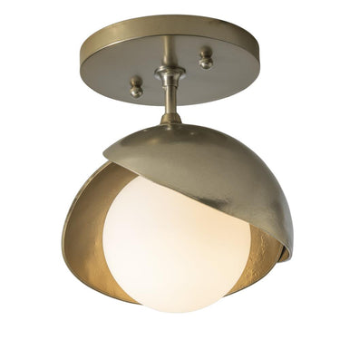 Hubbardton Forge Brooklyn 1-Light Double Shade Semi-Flush 3