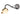 Hubbardton Forge Brooklyn 1-Light Single Shade Long-Arm Sconce 1