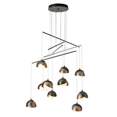 Hubbardton Forge Brooklyn 10-Light Double Shade Mobile Pendant 3