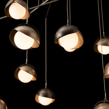 Hubbardton Forge Brooklyn 10-Light Double Shade Mobile Pendant 5
