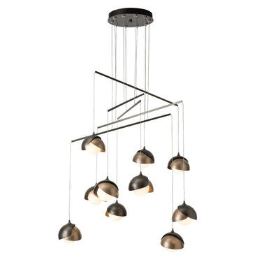 Hubbardton Forge Brooklyn 10-Light Double Shade Mobile Pendant - Standard - 131155 6
