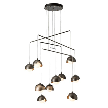 Hubbardton Forge Brooklyn 10-Light Double Shade Mobile Pendant 