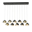 Hubbardton Forge Brooklyn 10-Light Double Shade Pendant 1