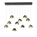 Hubbardton Forge Brooklyn 10-Light Double Shade Pendant 2