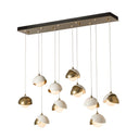 Hubbardton Forge Brooklyn 10-Light Double Shade Pendant 3