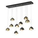 Hubbardton Forge Brooklyn 10-Light Double Shade Pendant 4