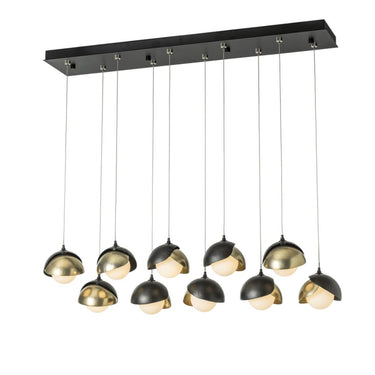 Hubbardton Forge Brooklyn 10-Light Double Shade Pendant 6