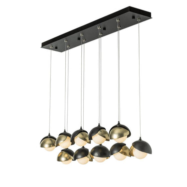 Hubbardton Forge Brooklyn 10-Light Double Shade Pendant 8