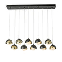 Hubbardton Forge Brooklyn 10-Light Double Shade Pendant - Standard - 131205 4