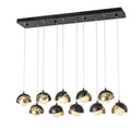 Hubbardton Forge Brooklyn 10-Light Double Shade Pendant - Standard - 131205 9