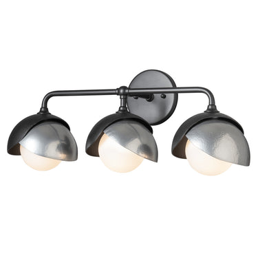 Hubbardton Forge Brooklyn 3-Light Double Shade Bath Sconce - 201375 5