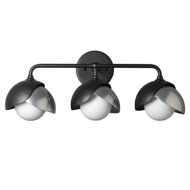 Hubbardton Forge Brooklyn 3-Light Double Shade Bath Sconce - 201375 6