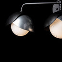 Hubbardton Forge Brooklyn 3-Light Double Shade Bath Sconce 4