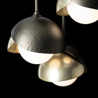 Hubbardton Forge Brooklyn 3-Light Double Shade Semi-Flush 5