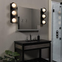 Hubbardton Forge Brooklyn 3-Light Straight Double Shade Bath Sconce 7